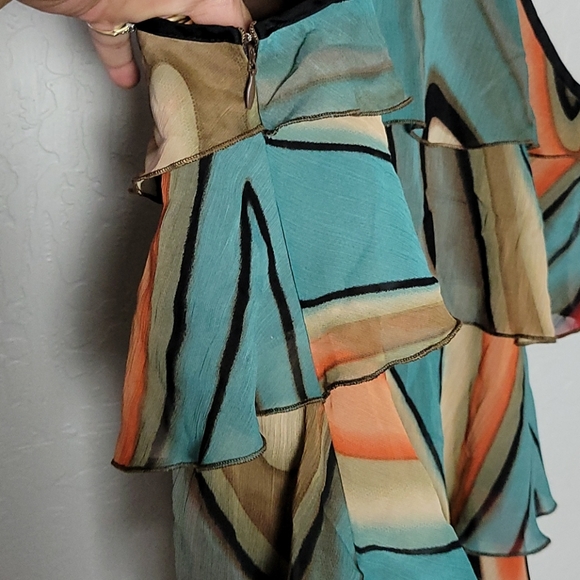 LAPIS Layered Embellished Spaghetti Strap Blouse S - Picture 4 of 10